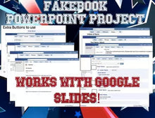 Facebook/Fakebook PowerPoint Project