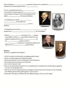 First Political Parties Federalist Democratic Republican Notes PowerPoint