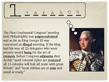 Revolutionary War Unit Day 1 Lesson Plan PowerPoint