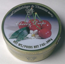 Candy Cherry Drops in Tin