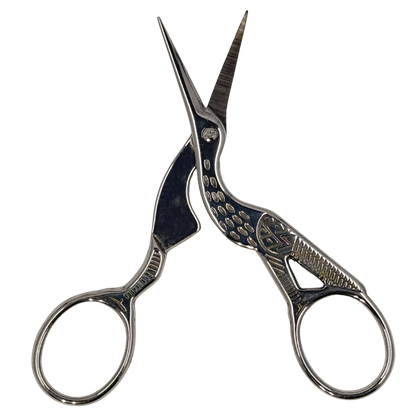 Embroidery Scissors Crane