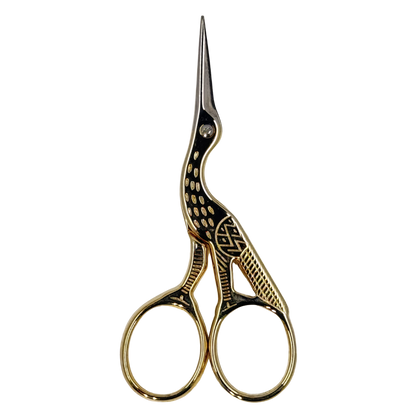 Embroidery Scissors Crane