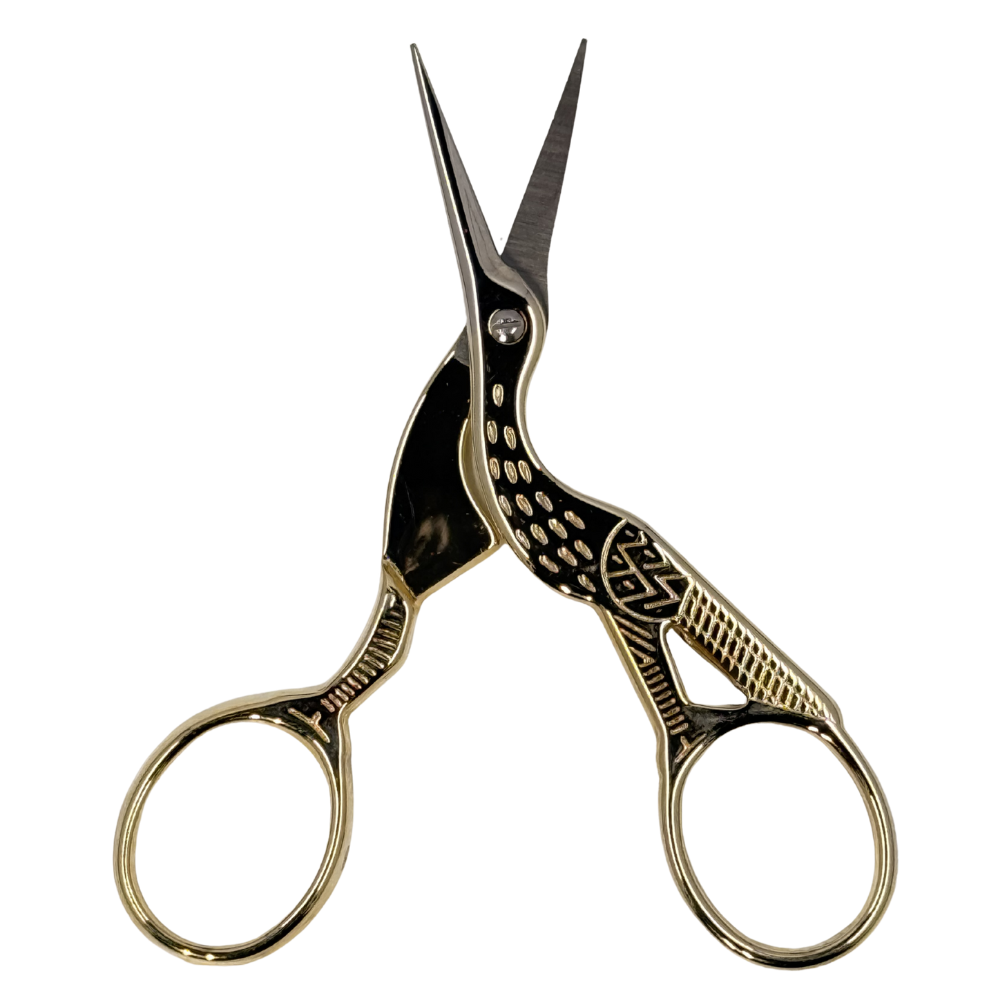 Embroidery Scissors Crane