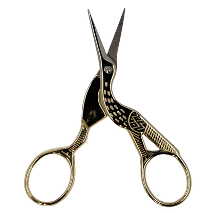 Embroidery Scissors Crane
