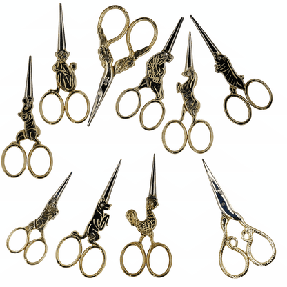 Embroidery Scissors Zodiac