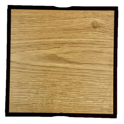 Back of wooden Solitaire game board