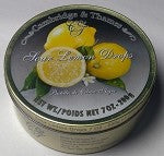 Candy Sour Lemon Drops in Tin