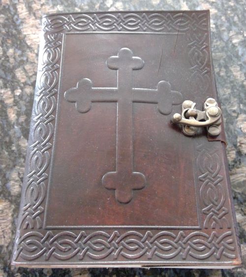5" x 7" Cross Leather Journal