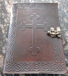 5" x 7" Cross Leather Journal