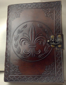 5" x 7" Fluer De Le Leather Journal