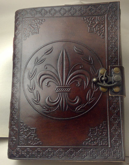 5" x 7" Fluer De Le Leather Journal